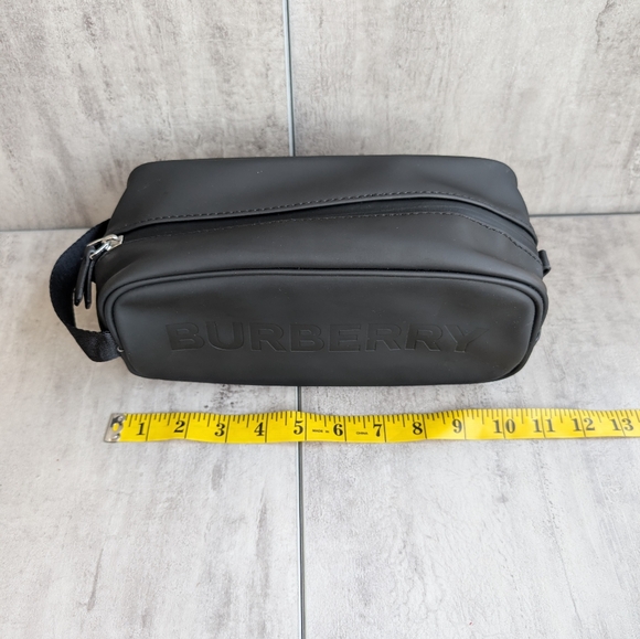 Burberry Black Toiletry Accessories Bag Washbag Pouch - Picture 2 of 12